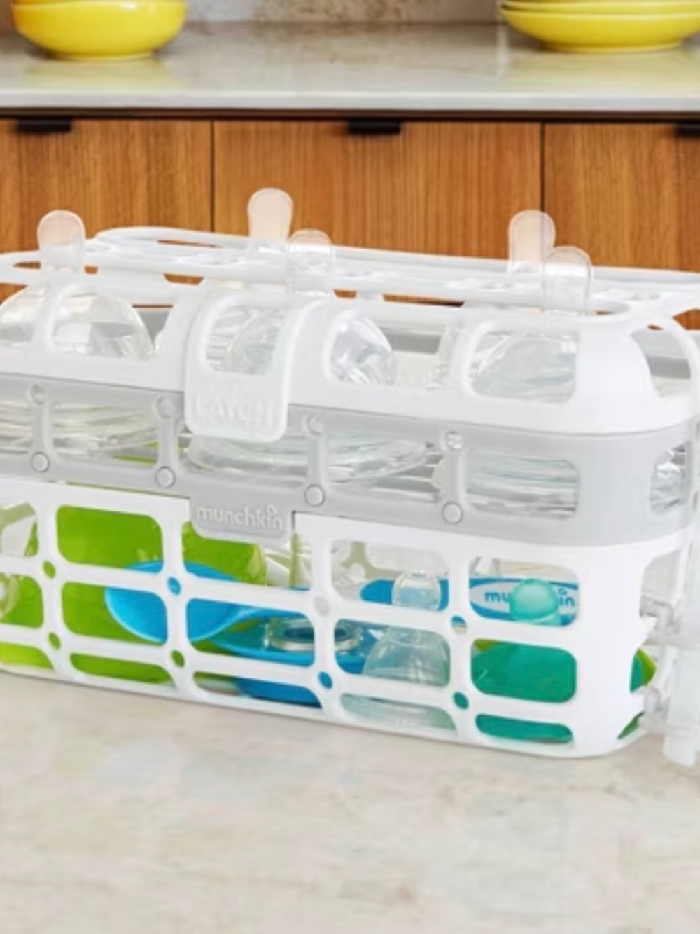 Munchkin Deluxe Dishwasher Basket - Gray